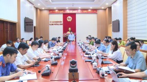 UBND Thành phố họp phiên thường kỳ tháng 6/2024