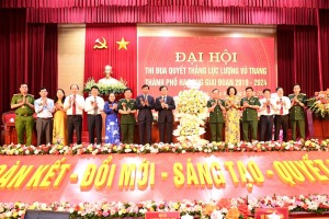 Đại hội thi đua quyết thắng LLVT Thành phố giai đoạn 2019- 2024