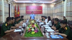 Đảng ủy quân sự TP: Hội nghị ra nghị quyết lãnh đạo thực hiện nhiệm vụ 6 tháng cuối năm 2024