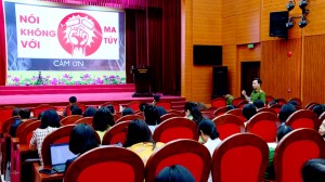 Hội nghị tập huấn, tuyên truyền phòng chống ma tuý trong học đường năm 2024