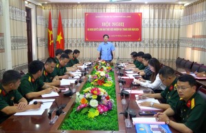 Đảng ủy Quân sự TP Hạ Long ra nghị quyết lãnh đạo thực hiện nhiệm vụ 6 tháng cuối năm 2024