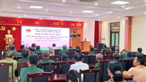 Hội CCB xã Thống Nhất tổng kết phong trào “CCB gương mẫu” giai đoạn 2019-2024