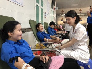 118 đơn vị máu hiến tặng trong chương trình Hiến máu tình nguyện