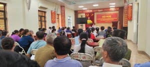 Phường Hà Phong tuyên truyền về Luật Hộ tịch và nâng cao hiệu quả CCHC, chuyển đổi số toàn diện