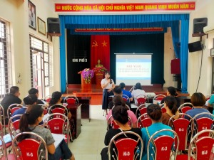 Tập huấn kiến thức, pháp luật về đảm bảo an toàn thực phẩm 