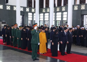 Đoàn đại biểu tỉnh Quảng Ninh viếng Tổng Bí thư Nguyễn Phú Trọng