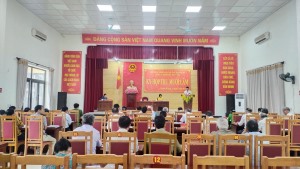 Kỳ họp thứ 15 HĐND phường Hoành Bồ khóa II, nhiệm kỳ 2021-2026