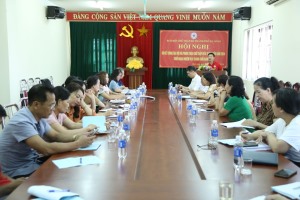Sơ kết công tác hội và phong trào chữ thập đỏ 6 tháng đầu năm 2024, triển khai nhiệm vụ 6 tháng cuối năm 2024. 