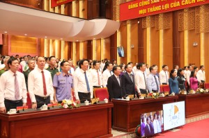 Khai mạc Kỳ họp thứ 19, HĐND tỉnh khoá XIV
