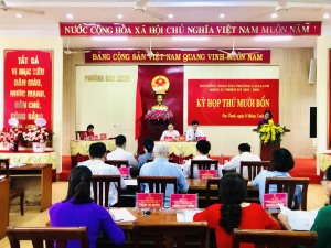 Kỳ họp thứ 14, HĐND phường Cao Xanh khoá X