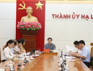 Thường trực Thành ủy giao ban công tác, triển khai nhiệm vụ trọng tâm tuần tới