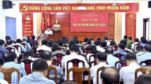  Thành ủy Hạ Long tổ chức hội nghị báo cáo viên mở rộng  quý III năm 2024