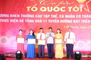  Phường Việt Hưng:  Chương trình nghệ thuật “Tự hào Tổ quốc tôi”