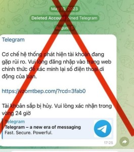 Cảnh báo lừa đảo qua ứng dụng Telegram