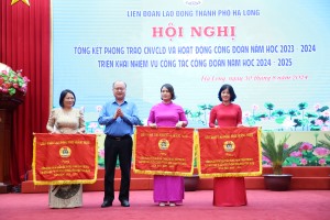 Tổng kết phong trào CNVCLĐ và hoạt động Công đoàn năm học 2023 - 2024; Triển khai nhiệm vụ Công đoàn năm học 2024 – 2025