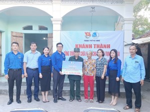 Khánh thành sửa chữa nhà ở cho hộ gia đình khó khăn