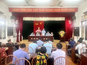 Đối thoại, vận động GPMB dự án Quảng trường cây xanh và hạ tầng kỹ thuật kết nối  khu văn hóa núi Bài Thơ tại phường Hồng Gai, TP Hạ Long  