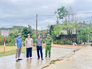 40 hộ dân xã Thống Nhất nằm trong vùng nguy hiểm đã được di dời đến nơi an toàn