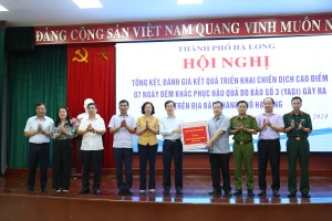 Tổng kết, đánh giá kết quả triển khai Chiến dịch cao điểm 7 ngày đêm khắc phục hậu quả do bão số 3