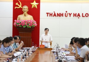 BTV Thành ủy cho ý kiến vào các nội dung theo chương trình công tác tháng 9