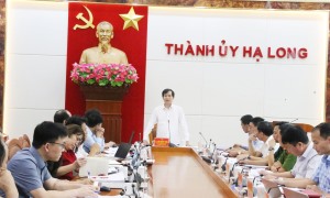Thường trực Thành uỷ giao ban công tác tuần từ 16/9 đến 22/9