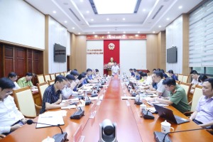 UBND Thành phố họp thường kỳ tháng 9/2024