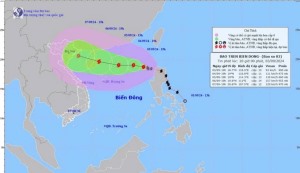 Yagi mạnh lên thành siêu bão