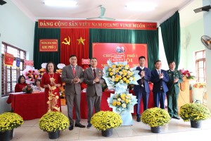 Đại hội chi bộ khu phố 1, phường Hùng Thắng