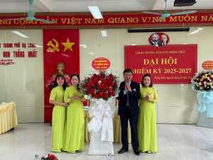 Đại hội chi bộ trường mầm non Thống Nhất