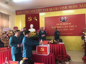 Các chi bộ trực thuộc Đảng bộ phường Đại Yên tổ chức thành công đại hội, nhiệm kỳ 2025 - 2027
