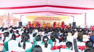 Lễ cất nóc và tiếp nhận công đức xây dựng, tôn tạo Đền thờ Vua Lê Thái Tổ