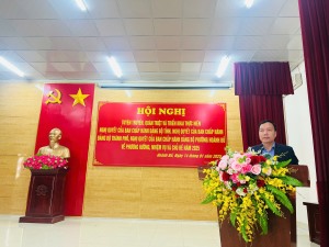 Phường Hoành Bồ tổ chức Hội nghị tuyên truyền, quán triệt và triển khai thực hiện Nghị quyết các cấp về phương hướng, nhiệm vụ và chủ đề năm 2025