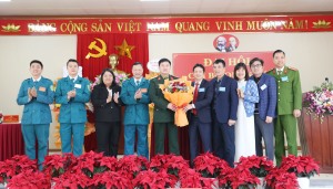 Đại hội chi bộ Quân sự phường Hà Khẩu, nhiệm kỳ 2025 – 2027