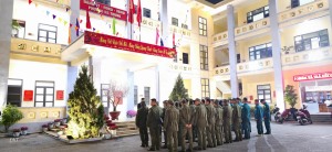 Lực lượng chức năng ra quân bảo đảm an ninh, trật tự và phòng chống, đốt pháo, sử dụng vũ khí, vật liệu nổ trái phép đêm Giao thừa Tết Nguyên đán Ất Tỵ 2025
