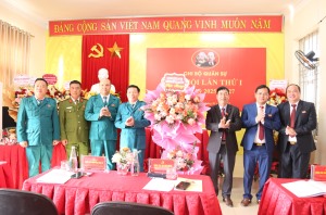 Đại hội Chi bộ Quân sự phường Đại Yên, nhiệm kỳ 2025-2027