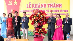 Khánh thành nhà văn hoá khu phố 6B, phường Hà Phong
