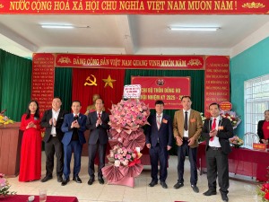 Đại hội chi bộ thôn Đồng Ho xã Sơn Dương, nhiệm kỳ 2025- 2027