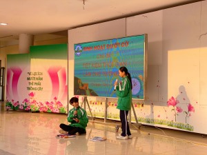 Trường THPT Hoành Bồ: Lan toả thông điệp "Tiết kiệm thời gian- làm chủ tương lai".