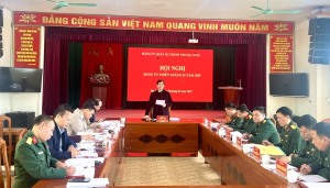 Sẵn sàng tổ chức Đại hội Đảng bộ Quân sự TP Hạ Long nhiệm kỳ 2025- 2030