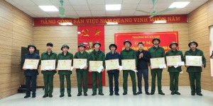 Phường Hà Khánh gặp mặt công dân lên đường nhập ngũ và quân nhân hoàn thành nghĩa vụ quân sự
