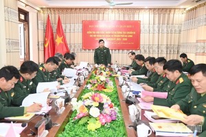 BTV Đảng ủy Quân khu 3 kiểm tra công tác chuẩn bị Đại hội Đảng bộ Quân sự TP Hạ Long lần thứ XVI, nhiệm kỳ 2025-2030