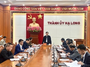 TT Thành uỷ giao ban công tác tuần từ ngày 10.2 - 16.2 2025