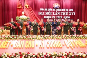 Đại hội Đảng bộ Quân sự Thành phố lần thứ XVI nhiệm kỳ 2025 – 2030