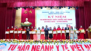 Hạ Long: gặp mặt kỷ niệm 70 năm Ngày Thầy thuốc Việt Nam (27/2/1955 - 27/2/2025)