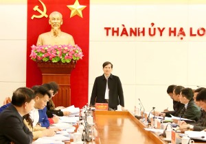 BTV Thành ủy nghe báo cáo ý tưởng, kịch bản lễ hội Carnaval Hạ Long 2025