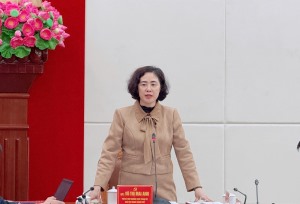 Giao ban công tác nội chính tháng 2/2025