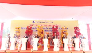 Thành phố Hạ Long tổ chức khởi động dự án xây mới trụ sở làm việc UBND xã Đồng Lâm
