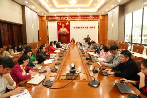 Đảng ủy cơ quan Thành ủy sơ kết hoạt động quý I