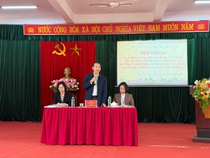 Vận động các hộ dân thuộc diện GPMB thực hiện dự án đường nối tỉnh lộ 342 đến Quốc lộ 279 qua trung tâm xã Sơn Dương