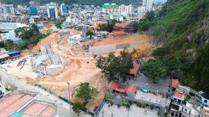 Đẩy nhanh tiến độ thi công dự án Quảng trường, cây xanh và hạ tầng kỹ thuật kết nối khu văn hoá núi Bài Thơ.